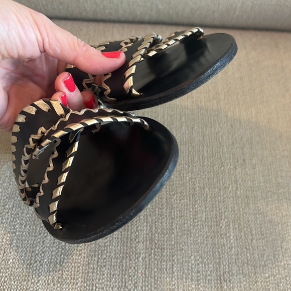 Ancient Greek Sandals Whipstitch Desmos Slide Sandal - Picture 8 of 13